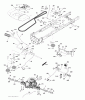 Husqvarna YTH 184T (96041024701) - Yard Tractor (2011-12 & After) Ersatzteile DRIVE