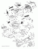 Husqvarna YTH 184T (96041030600) - Yard Tractor (2012-08 & After) Ersatzteile CHASSIS ENCLOSURES