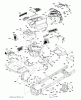 Husqvarna YTH 184T (96041030700) - Yard Tractor (2012-09 & After) Ersatzteile CHASSIS ENCLOSURES