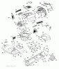 Husqvarna YTH 18K46 (96043014300) - Yard Tractor (2012-08 & After) Ersatzteile CHASSIS / FRAME