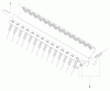 Husqvarna DT 18 BF (966067001) - Dethatcher (2010-02 & After) Ersatzteile Spring Tine