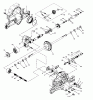 Husqvarna YTH 190 (954001972A) - Yard Tractor (1995-03 & After) Ersatzteile Hydro-Gear Transaxle