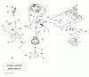 Husqvarna YTH 2042 (250180) - Yard Tractor (2012-01 & After) Ersatzteile ENGINE