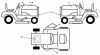 Husqvarna YTH 2042 (917.289610) - Yard Tractor (SEARS) (2010-05 & After) (Sears Craftsman) Ersatzteile Decals