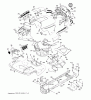 Husqvarna YTH 2042 (96041005404) - Yard Tractor (2011-06 & After) Ersatzteile CHASSIS ENCLOSURES