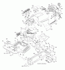 Husqvarna YTH 2042 (96043003200) - Yard Tractor (2007-02 & After) Ersatzteile Chassis