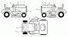 Husqvarna YTH 2042 (96043003200) - Yard Tractor (2007-02 & After) Ersatzteile Decals