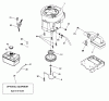 Husqvarna YTH 2042 (96043003200) - Yard Tractor (2007-02 & After) Ersatzteile Engine