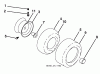 Husqvarna YTH 2042 (96043009200) - Yard Tractor (2010-02 & After) Ersatzteile Wheels And Tires