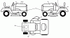 Husqvarna YTH 2042 (96043009201) - Yard Tractor (2010-02 & After) Ersatzteile Decals