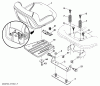 Husqvarna YTH 2042 (96043009201) - Yard Tractor (2010-02 & After) Ersatzteile Seat Assembly