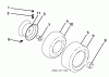 Husqvarna YTH 2042 (96043009201) - Yard Tractor (2010-02 & After) Ersatzteile Wheels And Tires