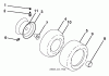 Husqvarna YTH 2042 (96043010600) - Yard Tractor (2009-12 & After) Ersatzteile Wheels and Tires
