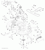 Husqvarna YTH 2042 (96043010601) - Yard Tractor (2010-02 & After) Ersatzteile Mower Deck