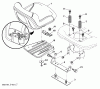 Husqvarna YTH 2042 (96043010601) - Yard Tractor (2010-02 & After) Ersatzteile Seat Assembly
