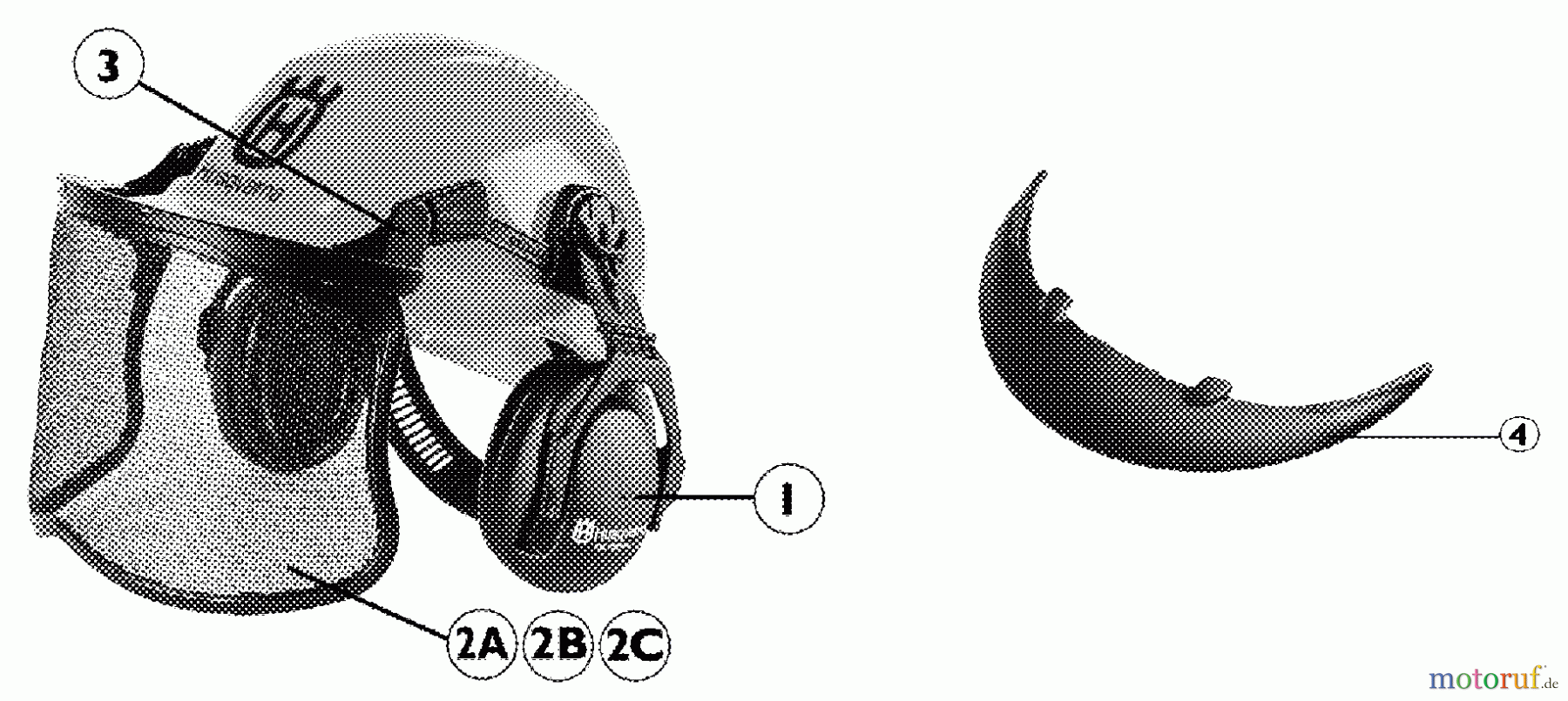 Husqvarna Zubehör 505675305 - Husqvarna Pro Forest Woodsman Helmet Helmet
