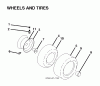 Husqvarna YTH 2042 (96043010602) - Yard Tractor (2012-02 & After) Ersatzteile WHEELS TIRES