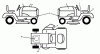 Husqvarna YTH 2042 (96043012104) - Yard Tractor (2012-08 & After) Ersatzteile DECALS