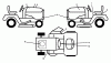 Husqvarna YTH 2042 (96043016401) - Yard Tractor (2013-02 & After) Ersatzteile DECALS