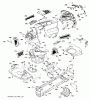 Husqvarna YTH 2042 (96048003000) - Yard Tractor (2011-11 & After) Ersatzteile CHASSIS ENCLOSURES