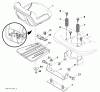 Husqvarna YTH 2042TD (96041005403) - Yard Tractor (2010-02 & After) Ersatzteile Seat Assembly