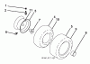 Husqvarna YTH 2042TD (96041005403) - Yard Tractor (2010-02 & After) Ersatzteile Wheel And Tires