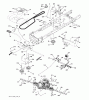 Husqvarna YTH 2042 (96041005404) - Yard Tractor (2011-06 & After) Ersatzteile DRIVE