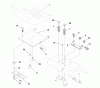 Husqvarna YTH 2046A (954567079) - Yard Tractor (2000-11 & After) Ersatzteile Seat Assembly