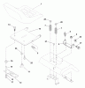 Husqvarna YTH 2046B (954567079) - Yard Tractor (2001-01 & After) Ersatzteile Seat Assembly