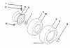 Husqvarna YTH 20B42T (96043002000) - Yard Tractor (2006-01 & After) Ersatzteile Wheels and Tires