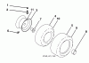 Husqvarna YTH 20B42T (96043002001) - Yard Tractor (2006-01 & After) Ersatzteile Wheels and Tires