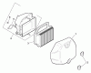 Husqvarna YTH 20F42T (960430005) (917.279240) - Yard Tractor (2006-05 & After) (Sears Craftsman) Ersatzteile Air Intake / Filtration