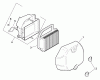Husqvarna YTH 20F42T (960430005) (917.279241) - Yard Tractor (2006-05 & After) (Sears Craftsman) Ersatzteile Air Intake/Filtration