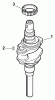 Husqvarna YTH 20F42T (960430005) (917.279240) - Yard Tractor (2006-05 & After) (Sears Craftsman) Ersatzteile Crankshaft