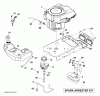 Husqvarna YTH 20F42T (96043000500) - Yard Tractor (2006-05 & After) Ersatzteile Engine
