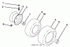 Husqvarna YTH 20F42T (96043000500) - Yard Tractor (2006-05 & After) Ersatzteile Wheels And Tires