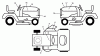 Husqvarna YTH 20F42T (96043000500) - Yard Tractor (2006-05 & After) Ersatzteile Decals