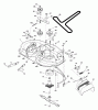 Husqvarna YTH 20F42T (96043000501) - Yard Tractor (2006-05 & After) Ersatzteile Mower Deck