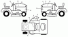 Husqvarna YTH 20F42T (96043000502) - Yard Tractor (2006-09 & After) Ersatzteile Decals