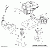 Husqvarna YTH 20F42T (96043000502) - Yard Tractor (2006-09 & After) Ersatzteile Engine