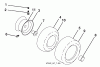 Husqvarna YTH 20F42T (96043000502) - Yard Tractor (2006-09 & After) Ersatzteile Wheels And Tires
