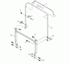 Husqvarna DT 20 (968999190) - Dethatcher (2000-09 & After) Ersatzteile Handle Assembly