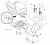 Husqvarna YTH 20F42T (96043003900) - Yard Tractor (2007-12 & After) Ersatzteile Seat Assembly