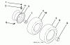 Husqvarna YTH 20F42T (96043003900) - Yard Tractor (2007-12 & After) Ersatzteile Wheels And Tires