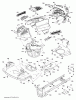 Husqvarna YTH 20K46 (240460) - Yard Tractor (2010-12 & After) Ersatzteile CHASSIS / FRAME