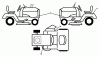 Husqvarna YTH 20K46 (240460) - Yard Tractor (2010-12 & After) Ersatzteile DECALS