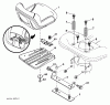 Husqvarna YTH 20K46 (240460) - Yard Tractor (2010-12 & After) Ersatzteile SEAT