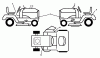 Husqvarna YTH 20K46 (240461) - Yard Tractor (2011-01 & After) Ersatzteile DECALS