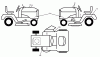 Husqvarna YTH 20K46 (917.289541) - Yard Tractor (2010-01 & After) (Sears Craftsman) Ersatzteile Decals