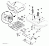 Husqvarna YTH 20K46 (917.289541) - Yard Tractor (2010-01 & After) (Sears Craftsman) Ersatzteile Seat Assembly